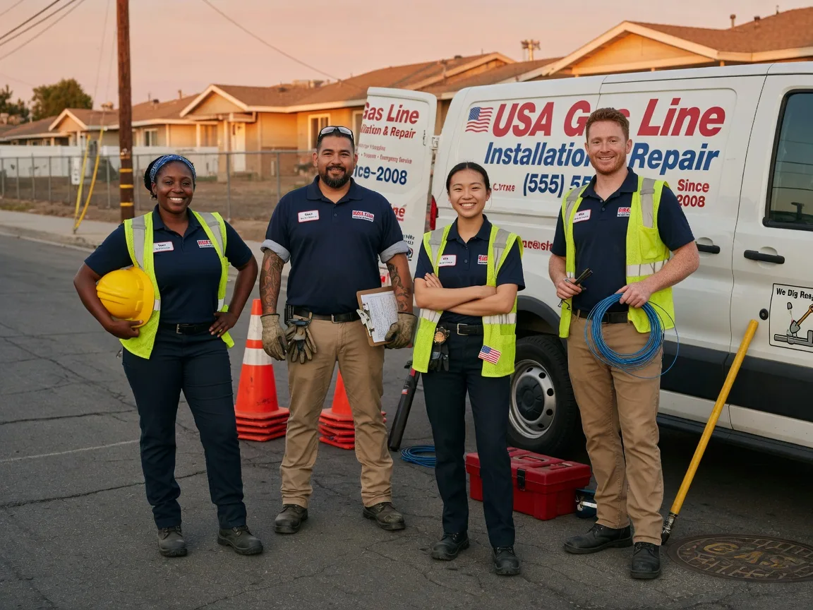 Gas Line Installation company in Rebuck, PA